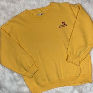 UNISEX Legoland Collection YELLOW Crewneck Size M